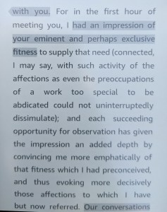 Quote from Middlemarch—Casaubon's first paragraph continued (D's fitness)